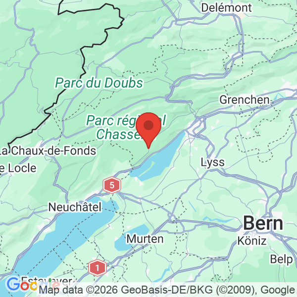 Prévisualisation de la carte