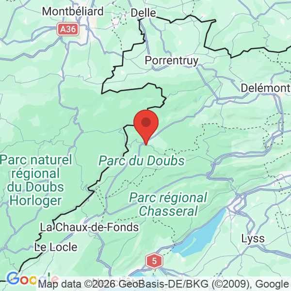 Prévisualisation de la carte