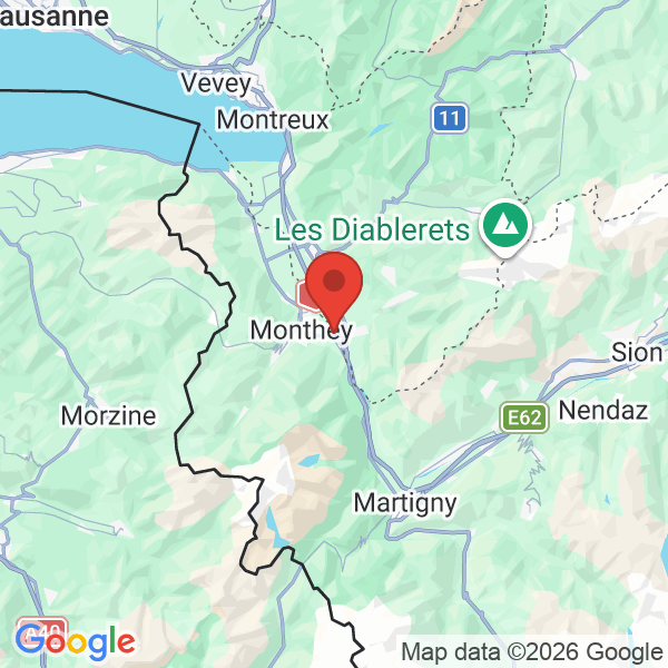 Prévisualisation de la carte