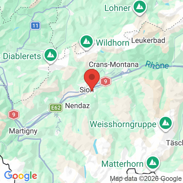 Prévisualisation de la carte