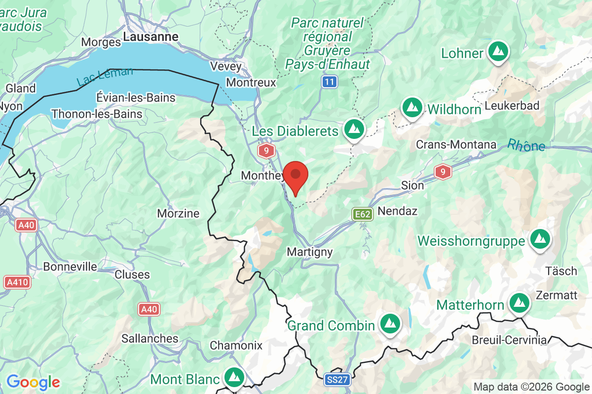 Prévisualisation de la carte