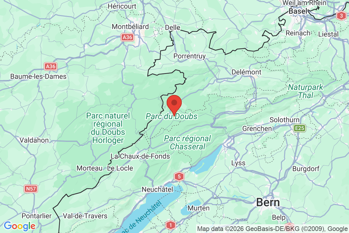 Prévisualisation de la carte