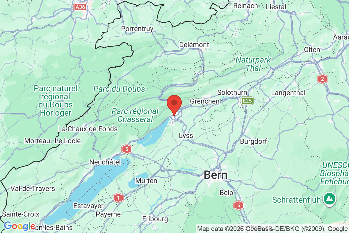 Prévisualisation de la carte
