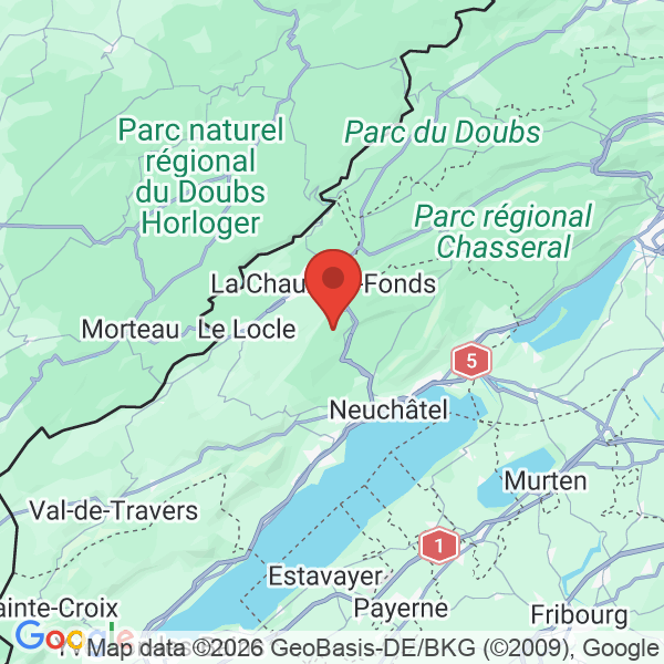 Prévisualisation de la carte
