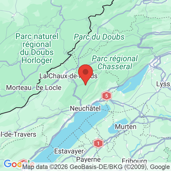 Prévisualisation de la carte