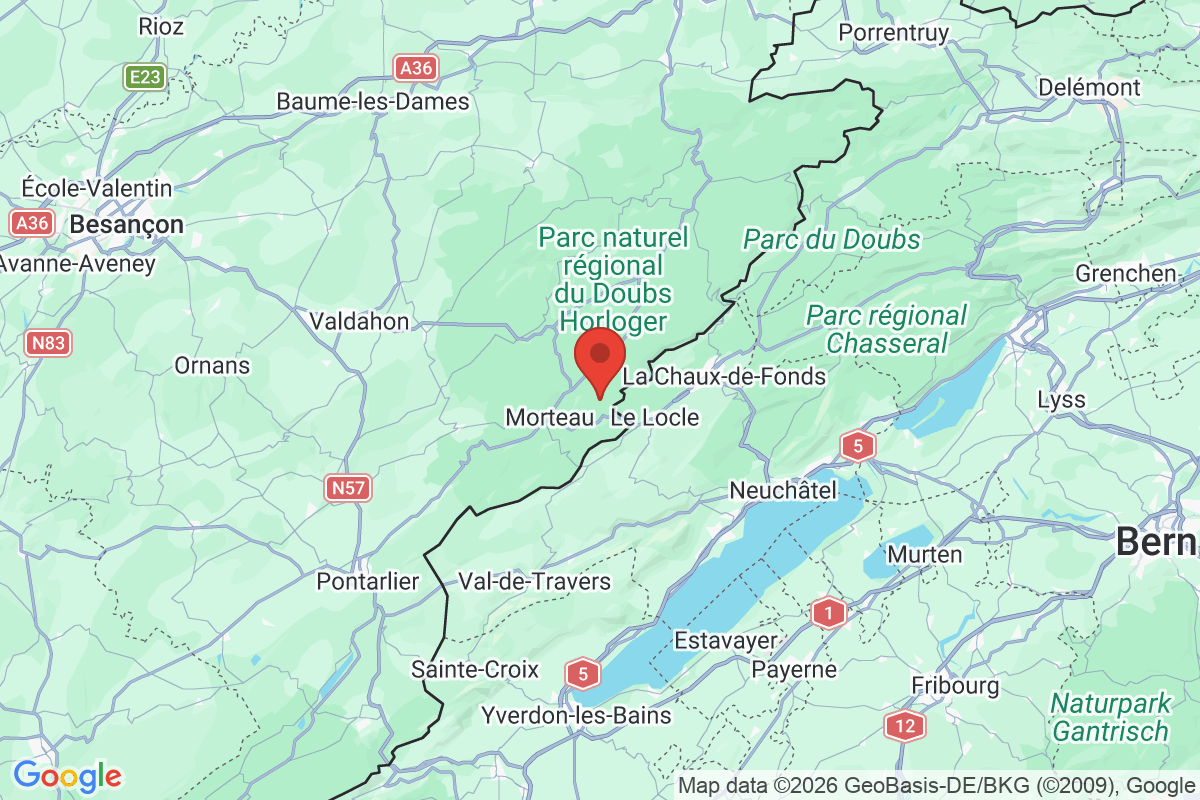 Prévisualisation de la carte