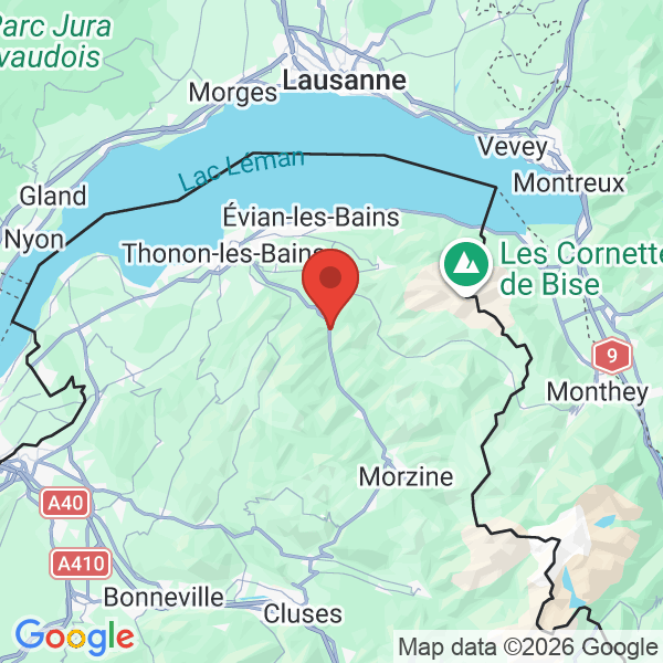 Prévisualisation de la carte