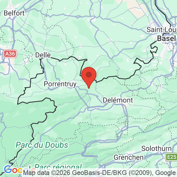 Prévisualisation de la carte