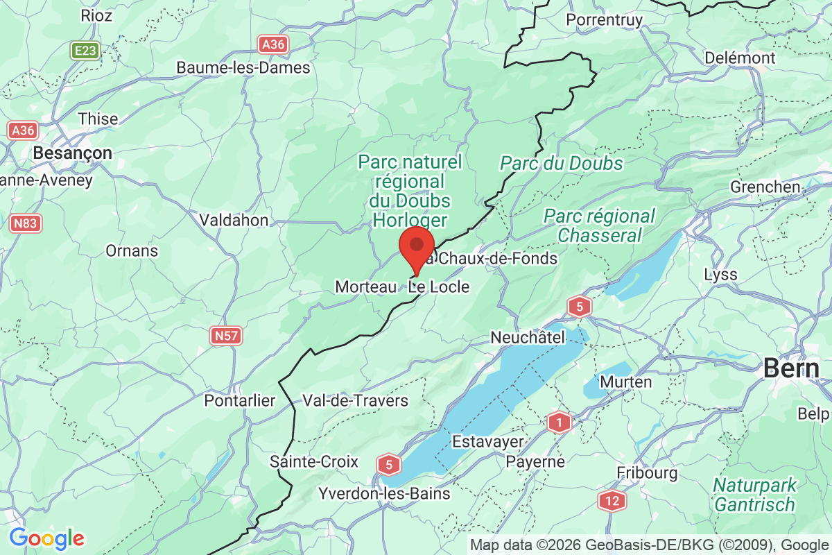 Prévisualisation de la carte