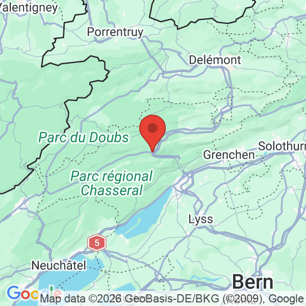 Prévisualisation de la carte