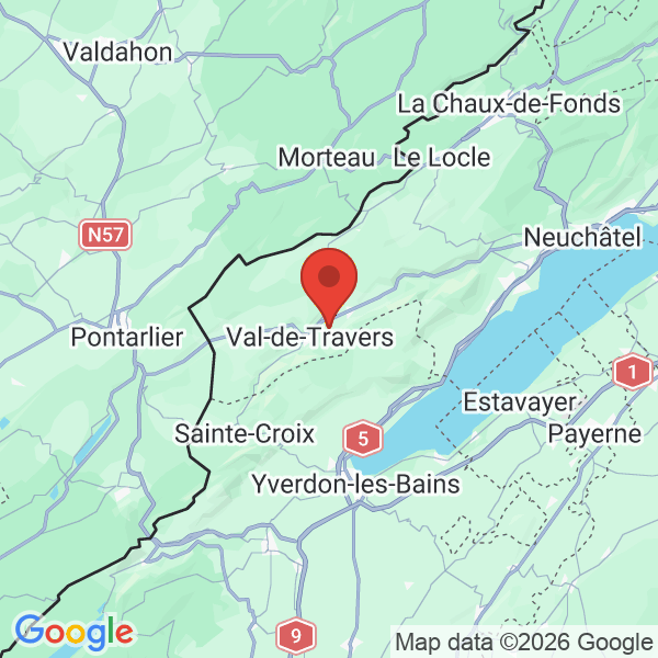 Prévisualisation de la carte
