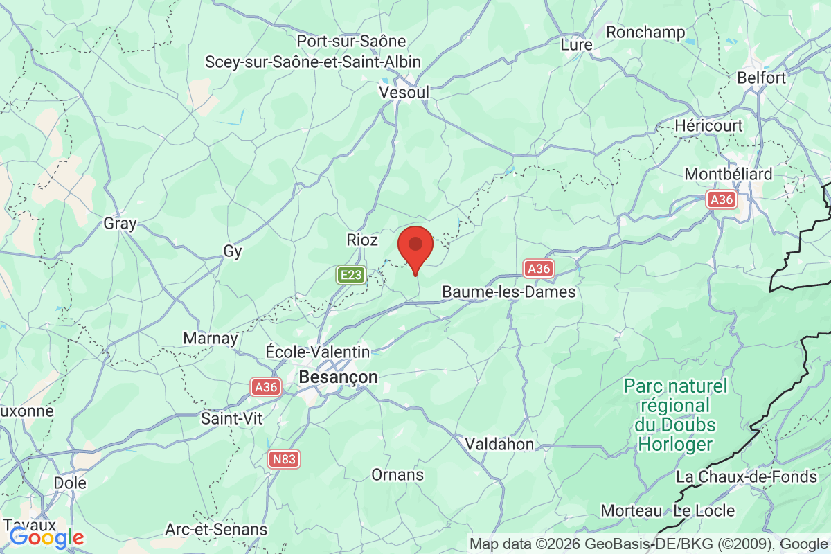Prévisualisation de la carte