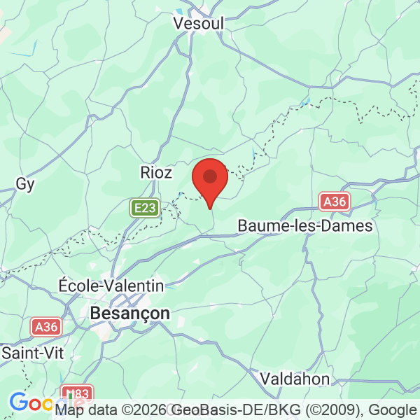 Prévisualisation de la carte