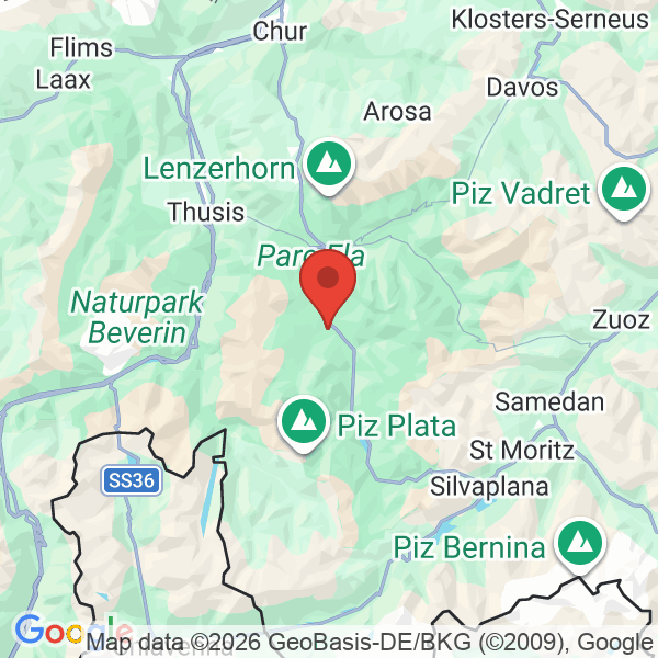 Prévisualisation de la carte