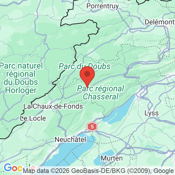 Prévisualisation de la carte