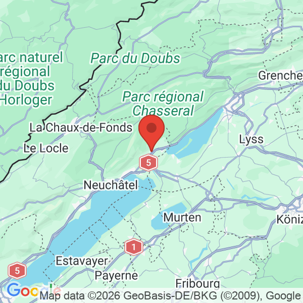 Prévisualisation de la carte