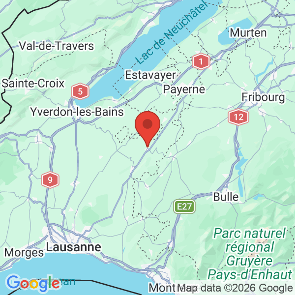 Prévisualisation de la carte