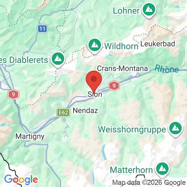 Prévisualisation de la carte
