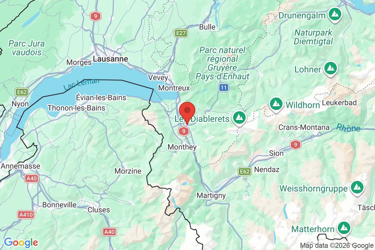 Prévisualisation de la carte