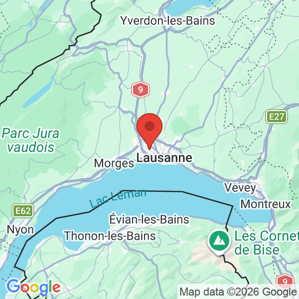 Prévisualisation de la carte