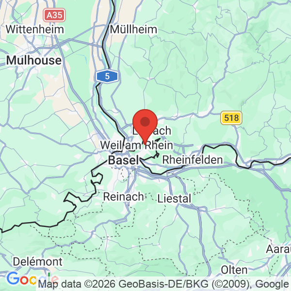 Prévisualisation de la carte