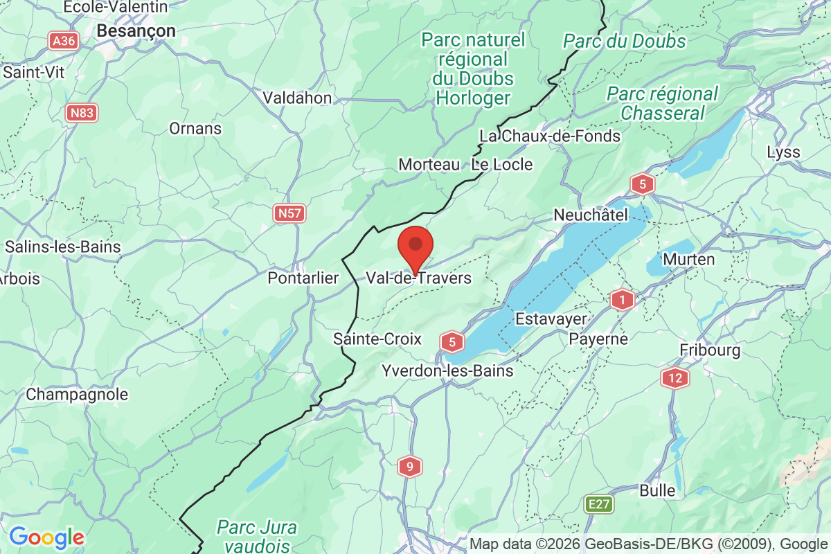 Prévisualisation de la carte
