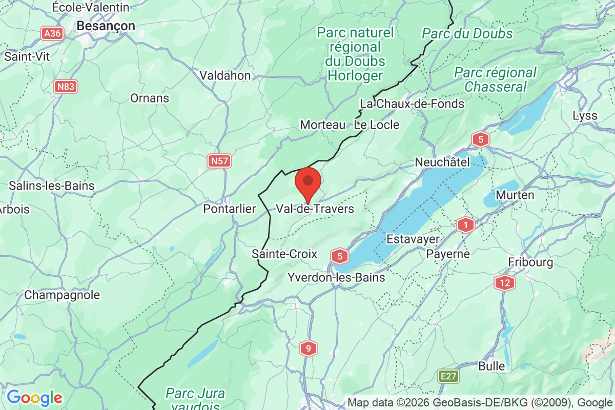 Prévisualisation de la carte