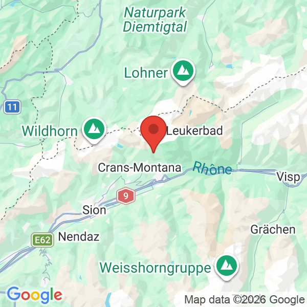 Prévisualisation de la carte