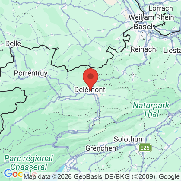 Prévisualisation de la carte