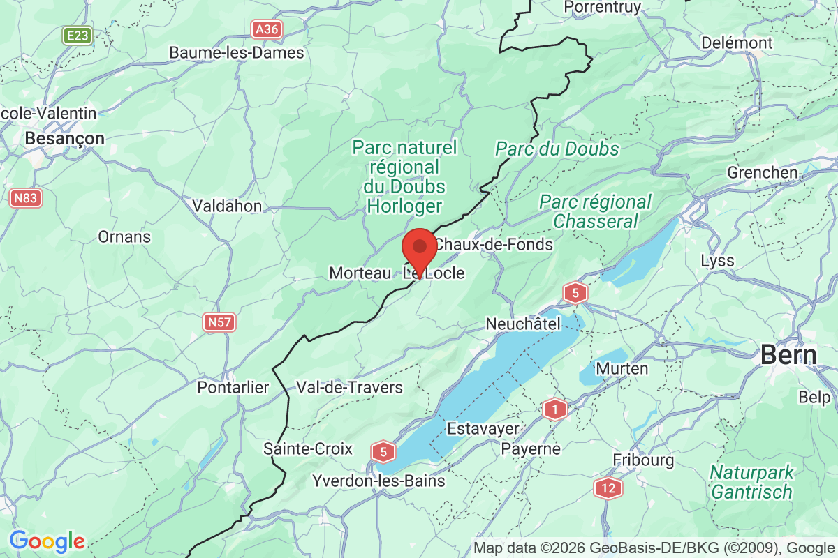 Prévisualisation de la carte