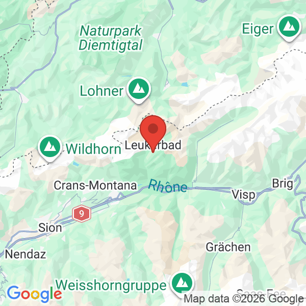 Prévisualisation de la carte