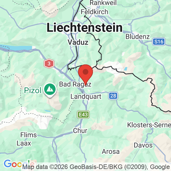 Prévisualisation de la carte