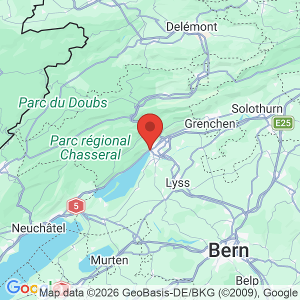 Prévisualisation de la carte