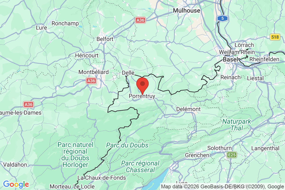 Prévisualisation de la carte