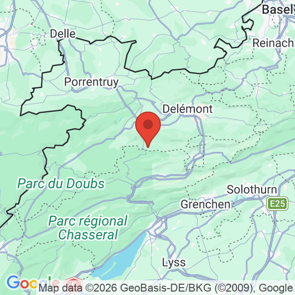 Prévisualisation de la carte