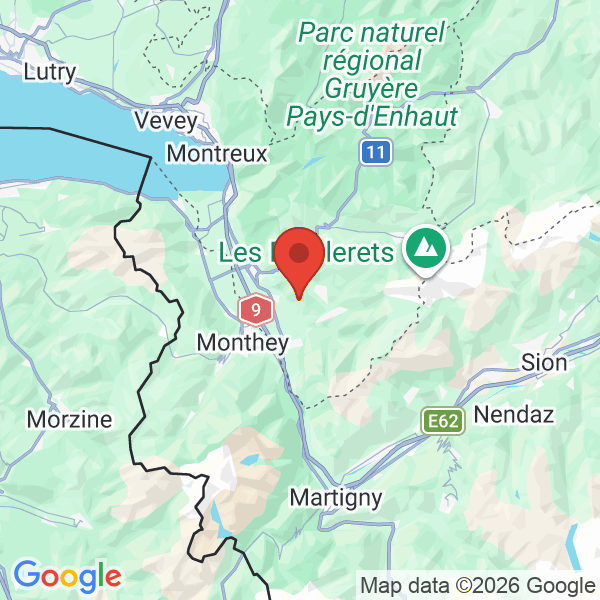 Prévisualisation de la carte