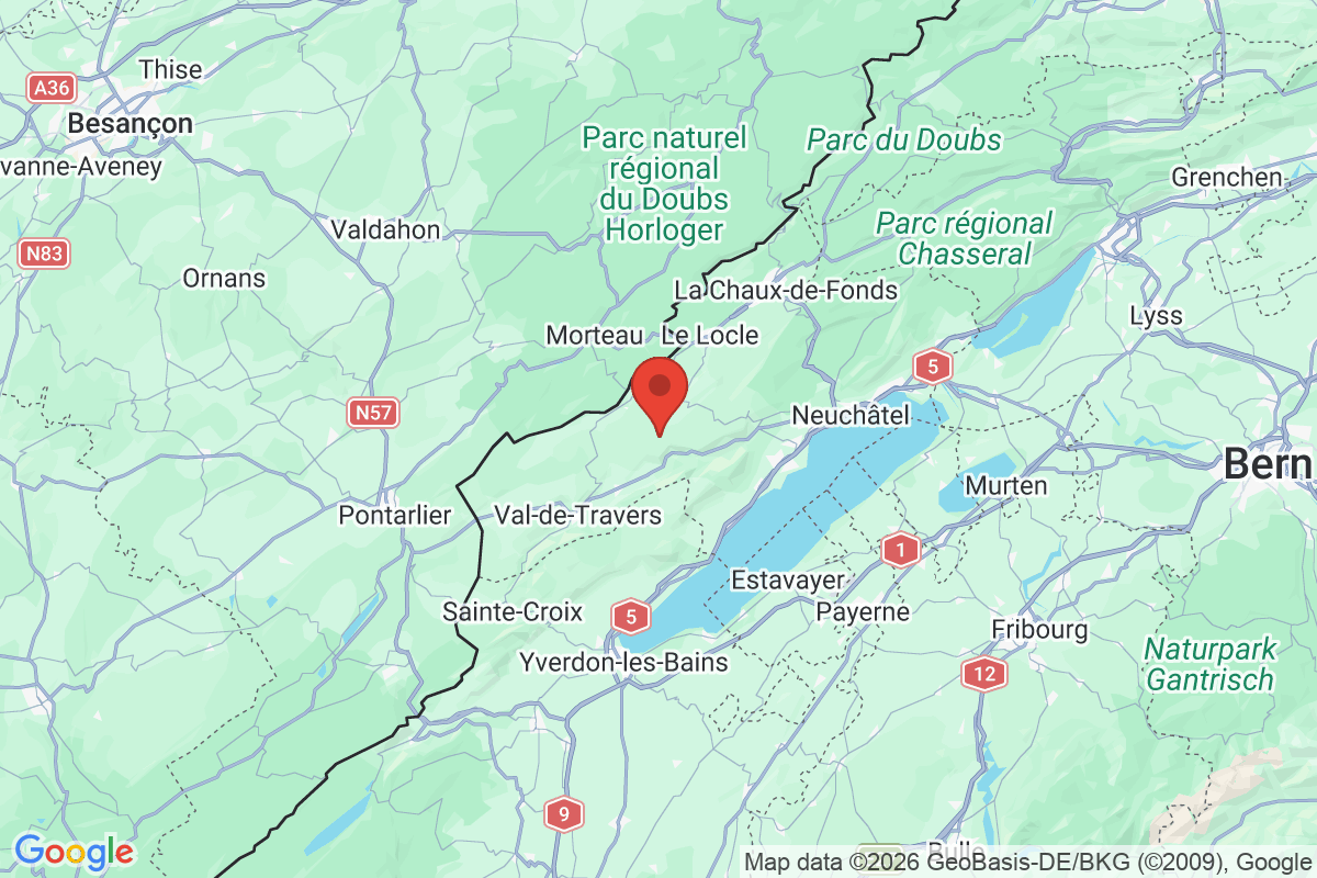 Prévisualisation de la carte