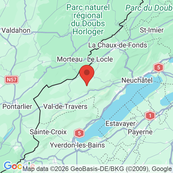 Prévisualisation de la carte