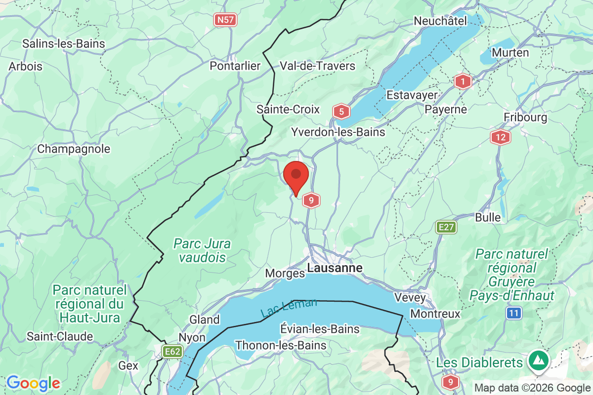 Prévisualisation de la carte