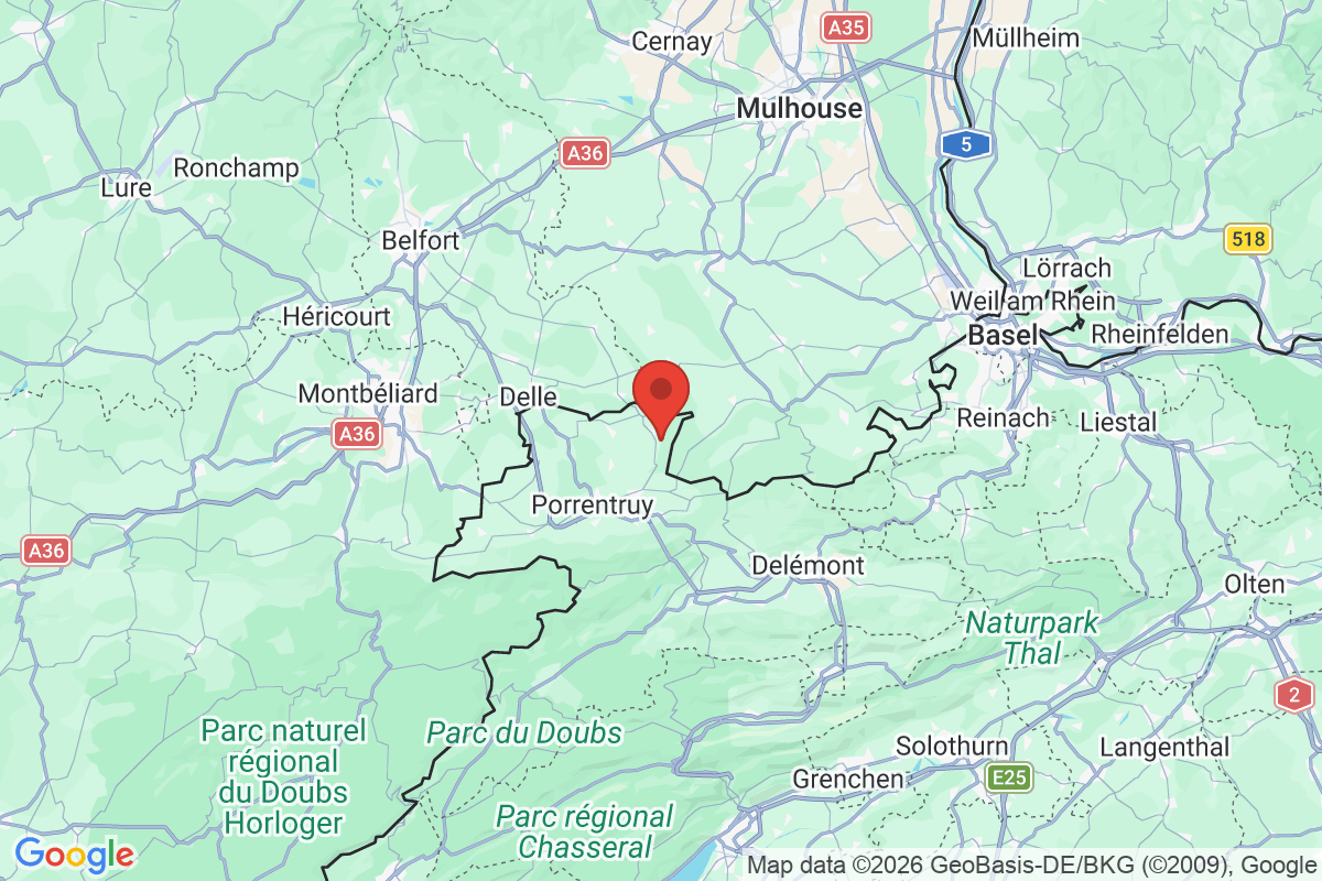 Prévisualisation de la carte