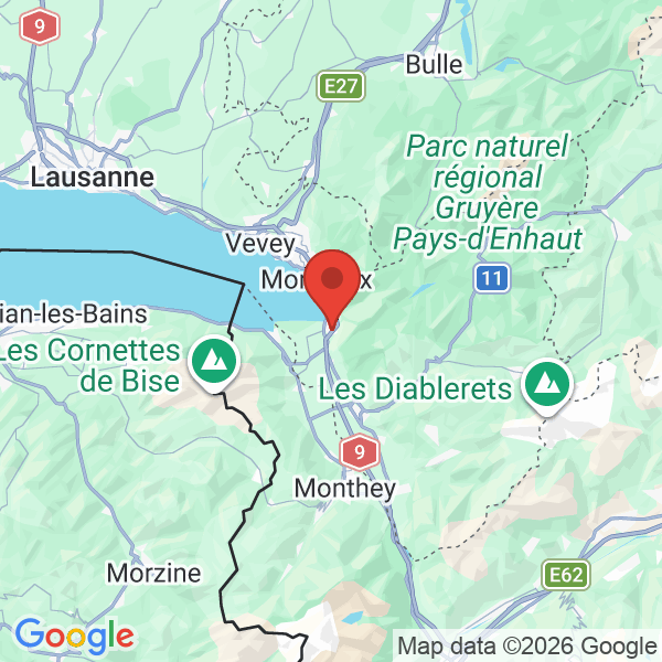 Prévisualisation de la carte