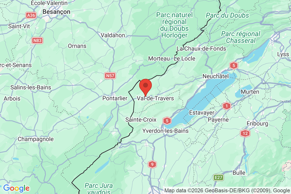 Prévisualisation de la carte