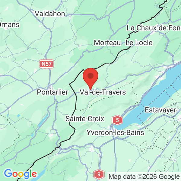 Prévisualisation de la carte