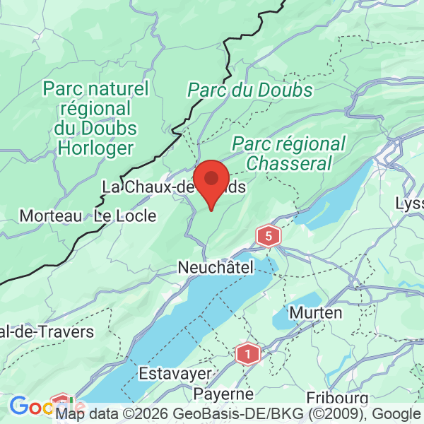 Prévisualisation de la carte