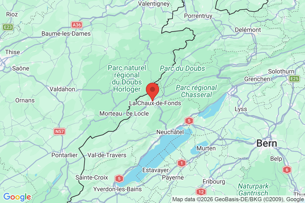 Prévisualisation de la carte
