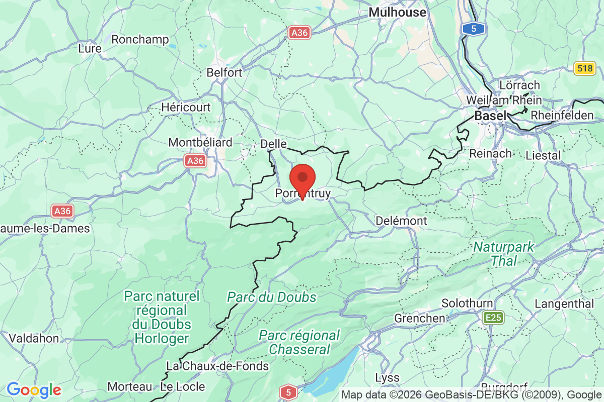 Prévisualisation de la carte