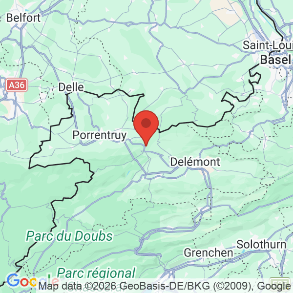 Prévisualisation de la carte