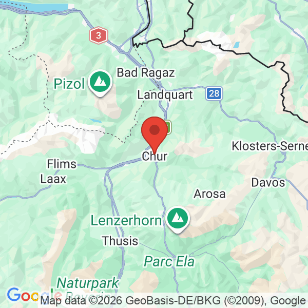 Prévisualisation de la carte
