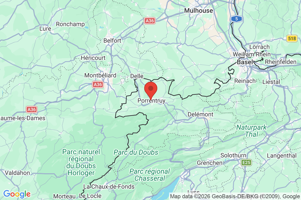 Prévisualisation de la carte