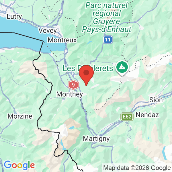 Prévisualisation de la carte